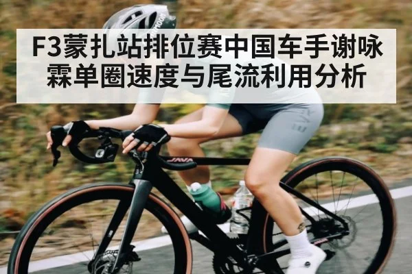 F3蒙扎站排位赛中国车手谢咏霖单圈速度与尾流利用分析